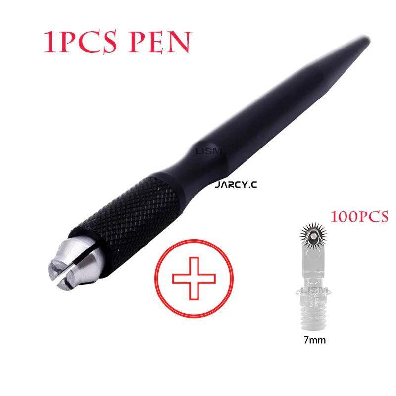 Rroller Microblading Needle Tattoo Eyebrows microshading Fog Blade