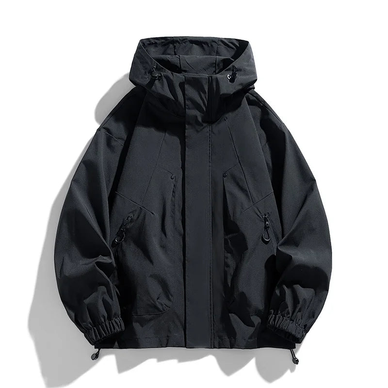 Men JacketTrench Coats Windbreaker Oversize 6XL 7XL 8XL