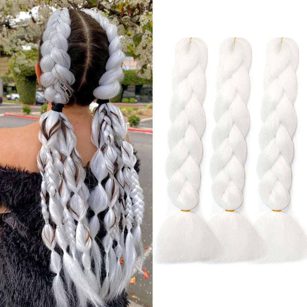 Jumbo Braids Hair Extension 24 inches 3 Pcs/Lot