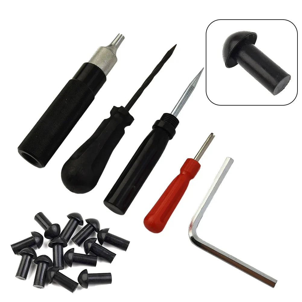 Car Motorcycle Vacuum Tyre Tire Repair Tools Puncture
