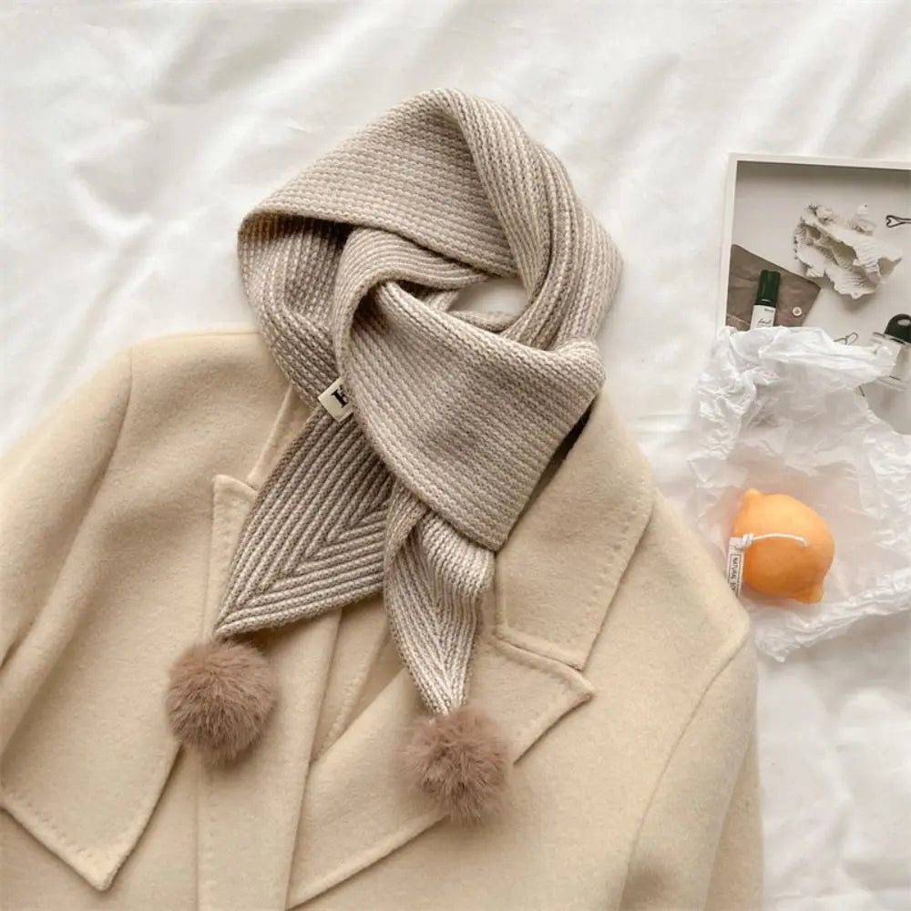 Winter Warm Neck Tie New Women Fashion Cashmere