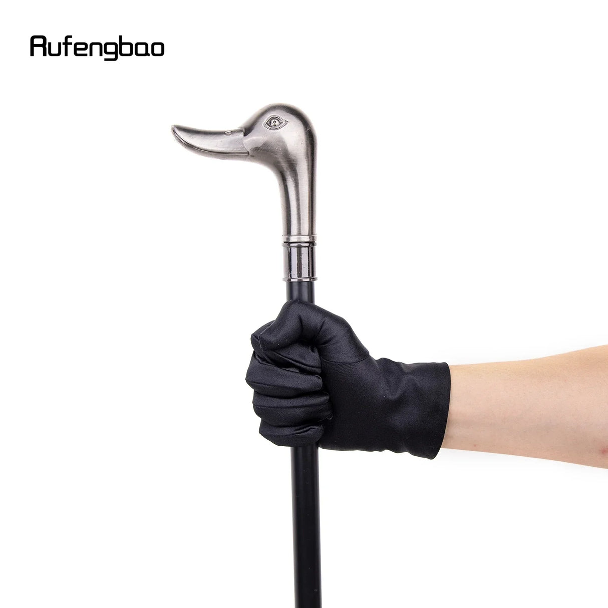 Duck Head Single Joint Walking Stick with Hidden
