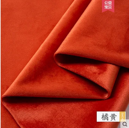 50x155cm Velvet Fabric Thicken Flannel Plush Sofa Fabric