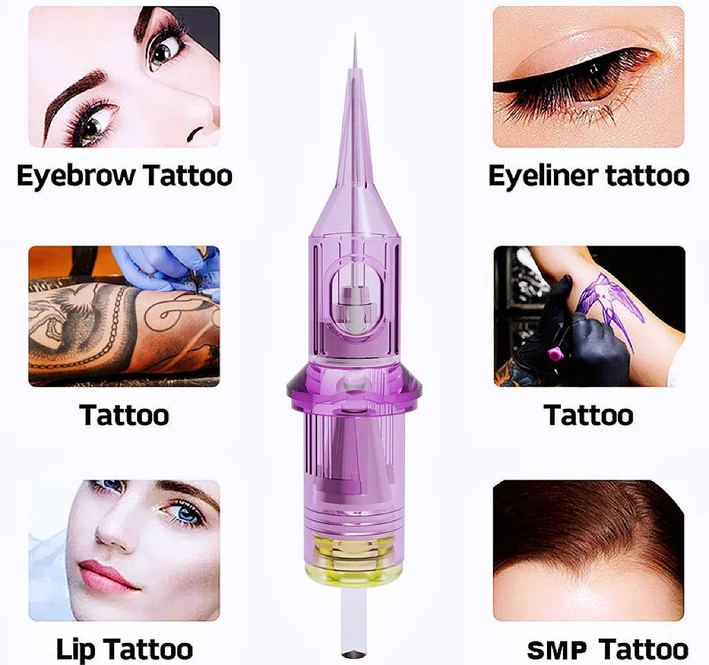 BIGWASP Purple Cartridge Tattoo Needles RM Professional Disposable