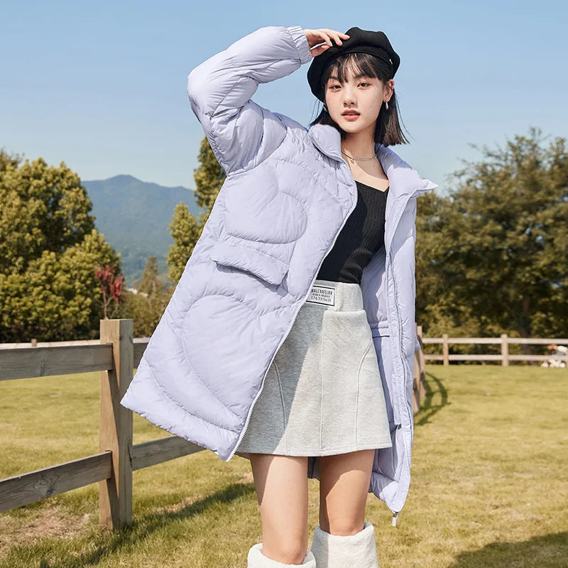 Semir Down Jacket Women Double-Proof Jacket Winter New