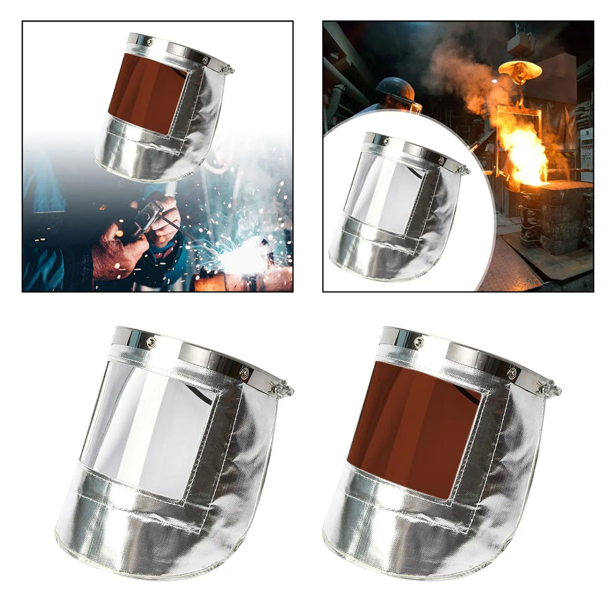 Fire Resistant Face Hood Work Face Hood Welding