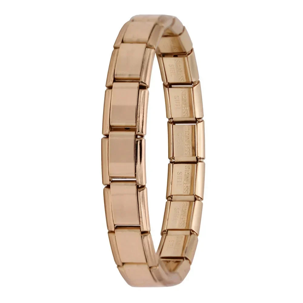 Hapiship Top Women's Girl Jewelry 9mm Width Itanlian