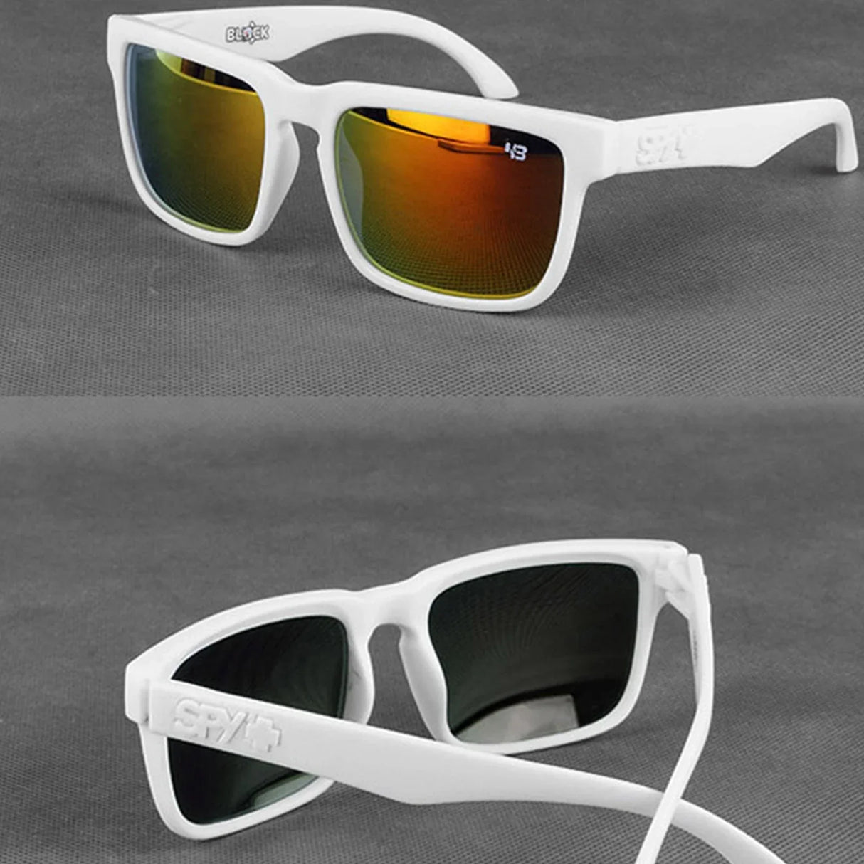 40 PCS KEN BLOCK Coloured Sunglasses Men Women