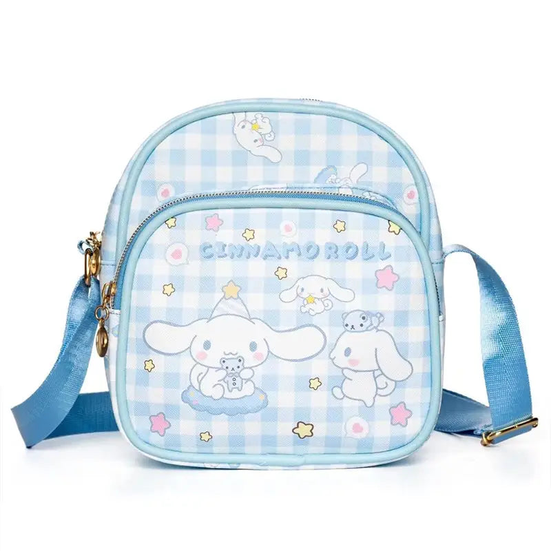 Sanrioed Cartoon Hello Kitty Melody Kulomi Messenger Bag