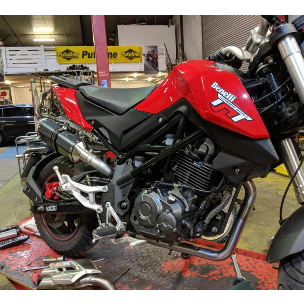 Motocycle Exhaust Muffler Front Pipe For Benelli Tnt