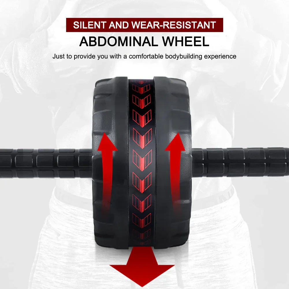 Abdominal Muscle Trainer with Mat Abdominal Exercise Roller