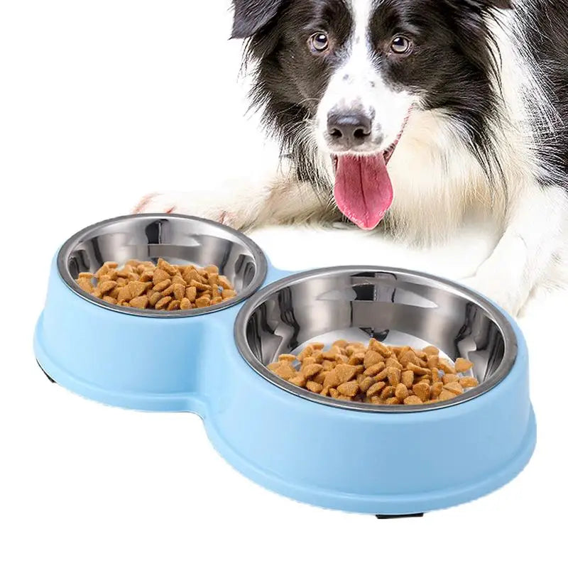 Pet Food Bowls Dog Water Bowl Puppy Feeding