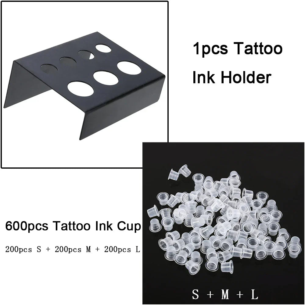Hot 7/8/23 Holes Tattoo Ink Cup Holder Stand