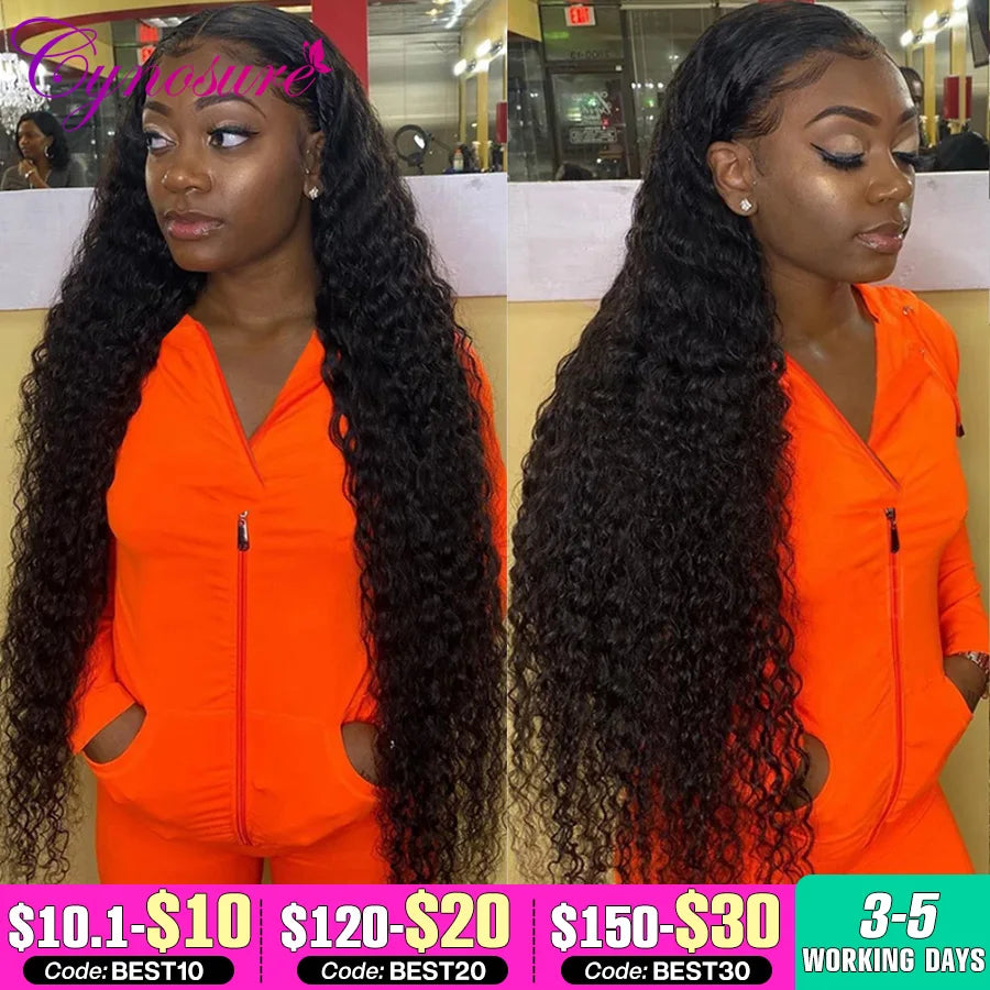 Cynosure 13x4/13x6 HD Transparent Lace Front Human Hair
