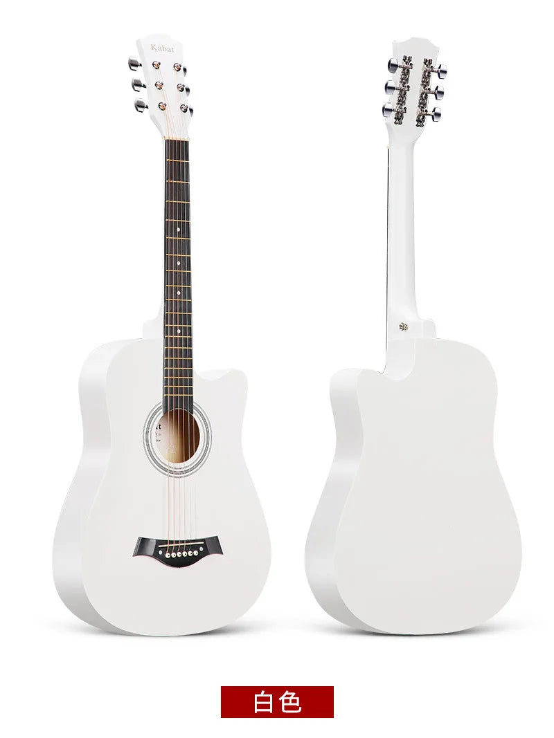 VZb 38-inch folk acoustic guitar beginners practice guitar