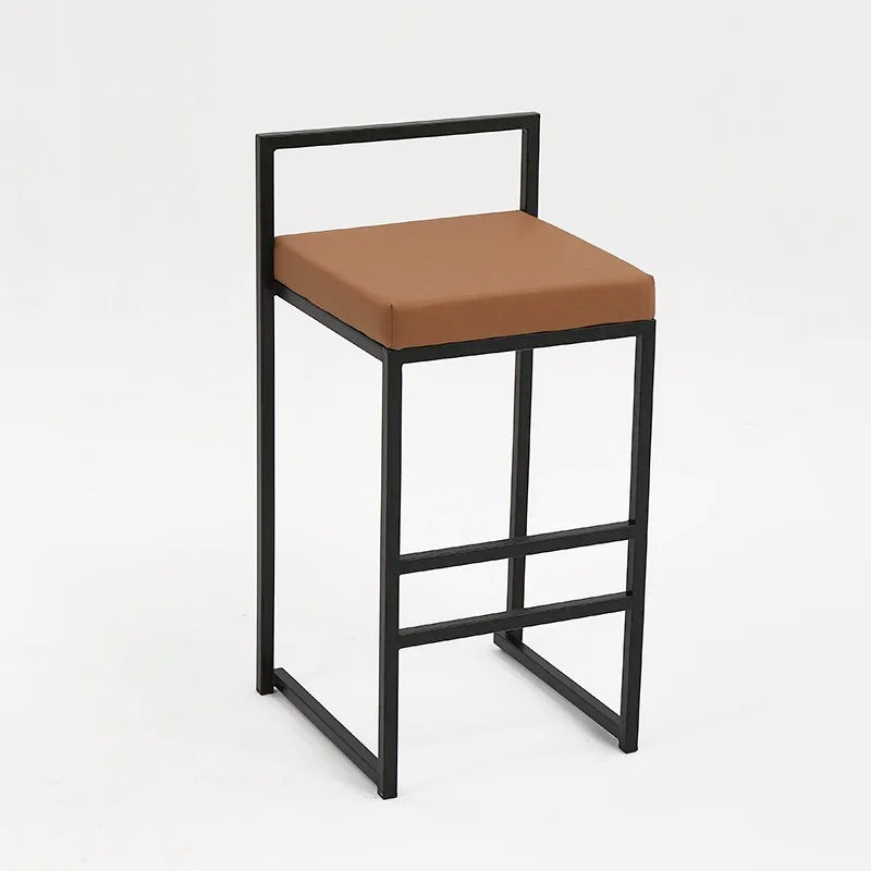 Reinforce Counter Bar Stool Metal Nordic Design European