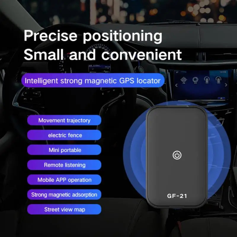 Top GF21 Mini GPS Real Time Car Tracker