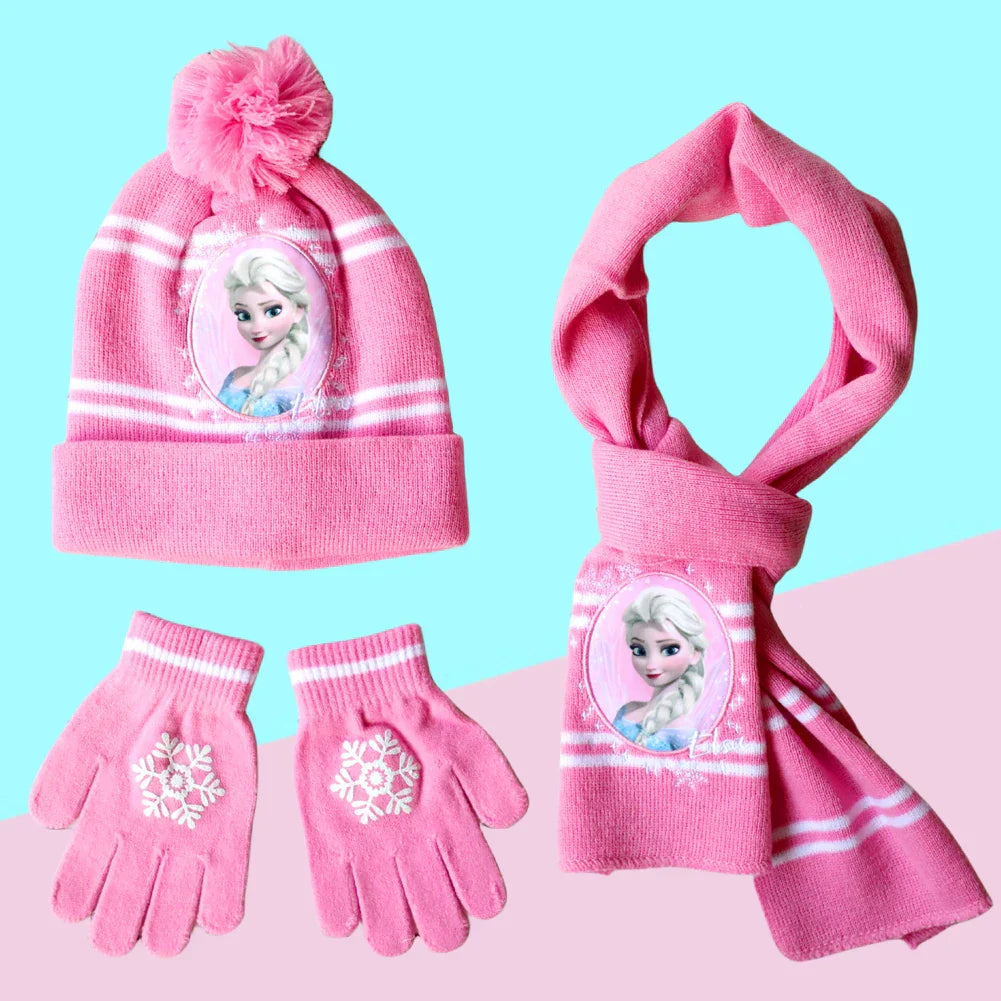 New Autumn Winter Children Hat Elsa Classics Disney