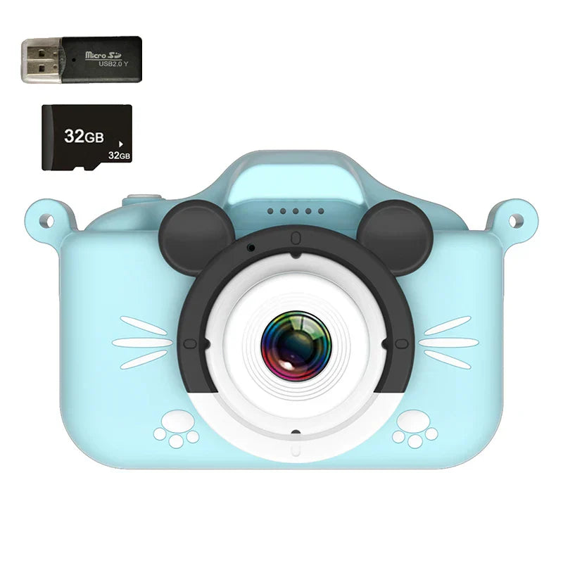 Kids Camera Toys 2 inch Screen HD Cartoon