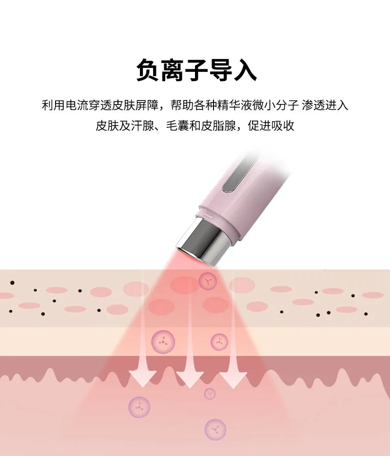 EMS Eye Beauty Instrument Microcurrent Red Light Rotatable