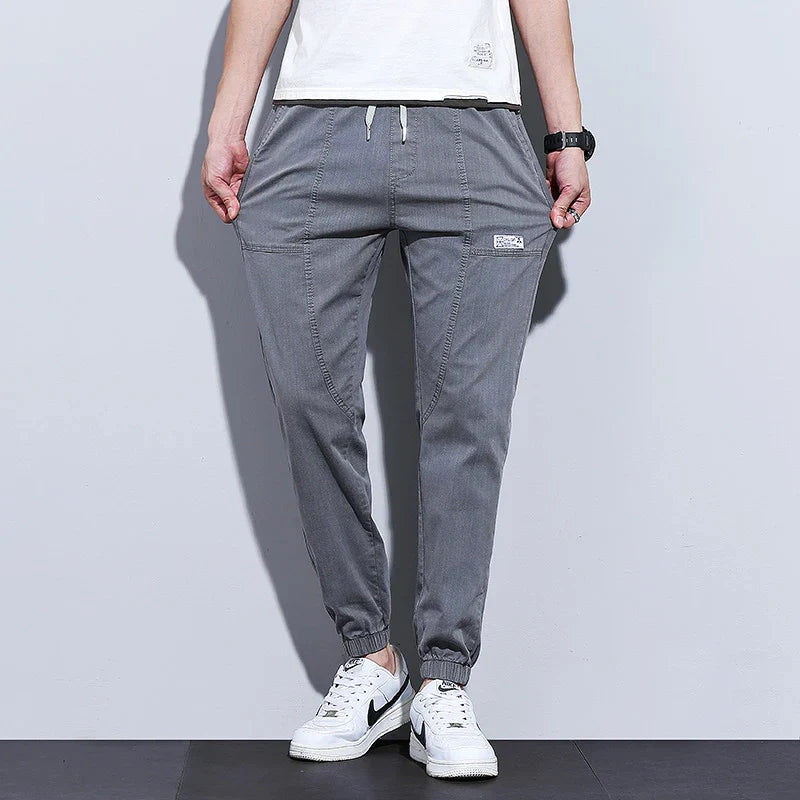 2024 Autumn Men's Jeans Jogger Thin Harem Pants