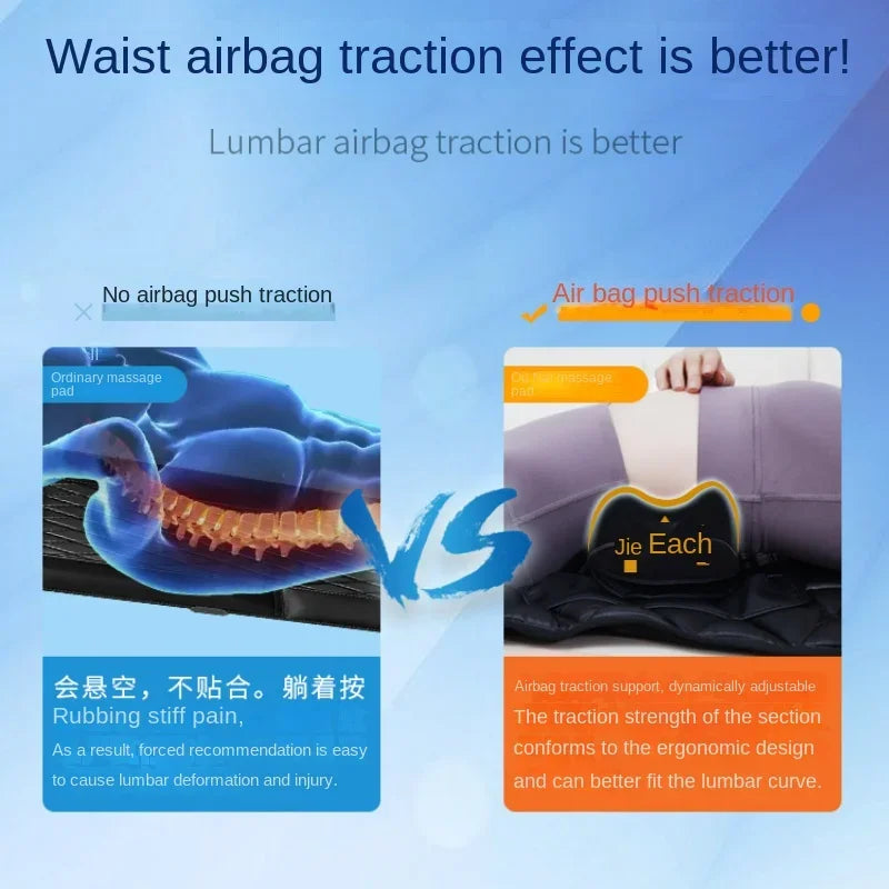 Intelligent Massage Mattress Whole-Body Multi-Functional Kneading Shoulder Back