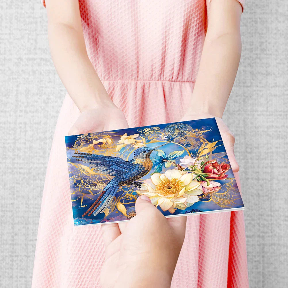 20/16/12/8pcs Christmas Cards Diamond Painting Greeting Cards 5D