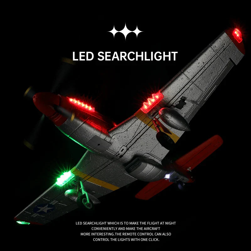 Wltoys XK A280 RC Plane P51 Model 3D/6G