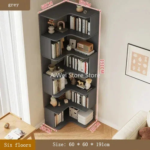 Storage Organizer Bookcases Shelves Magazine Wall Mainstays Racks