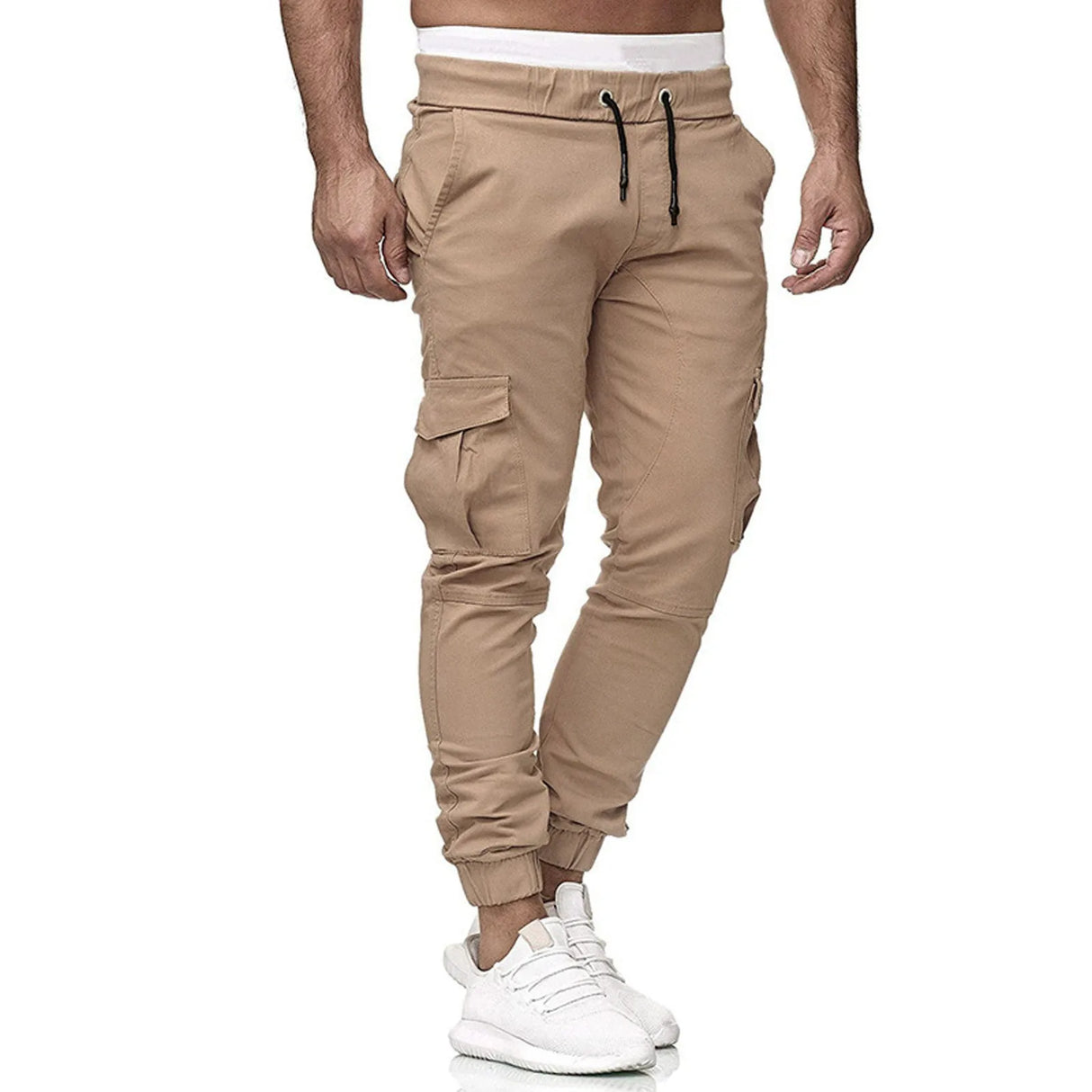 Cargo Pants Mens Multiple Pocket Sports Jogging Trousers