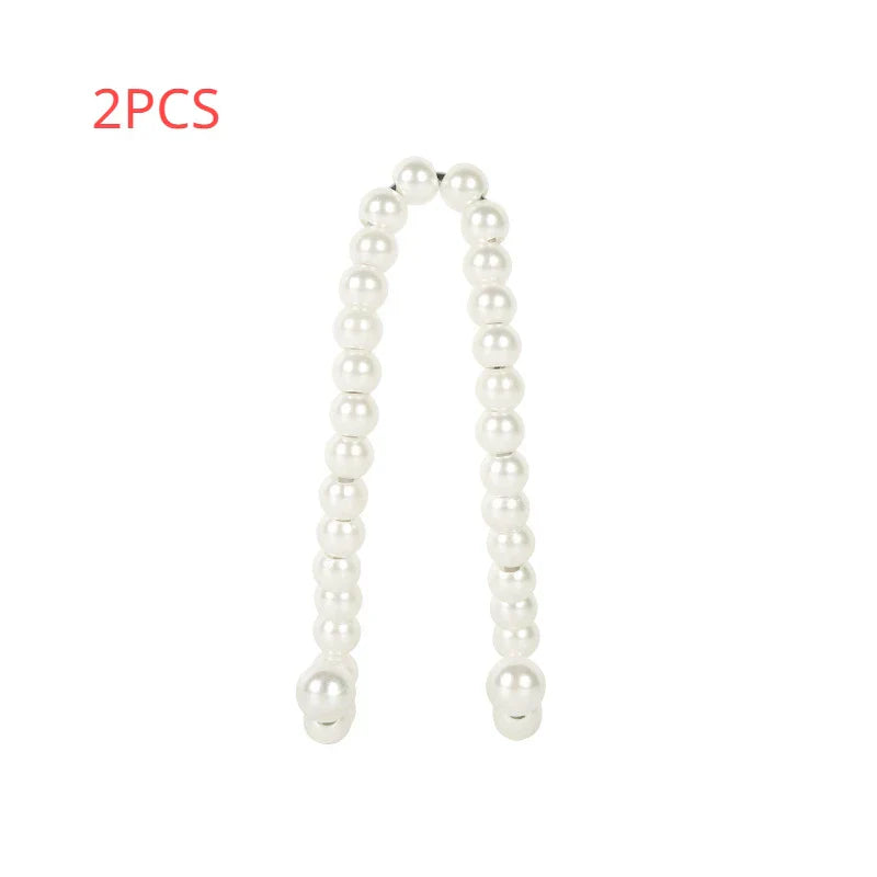 Car Rear Seat Hook White Pearl Hanger Car