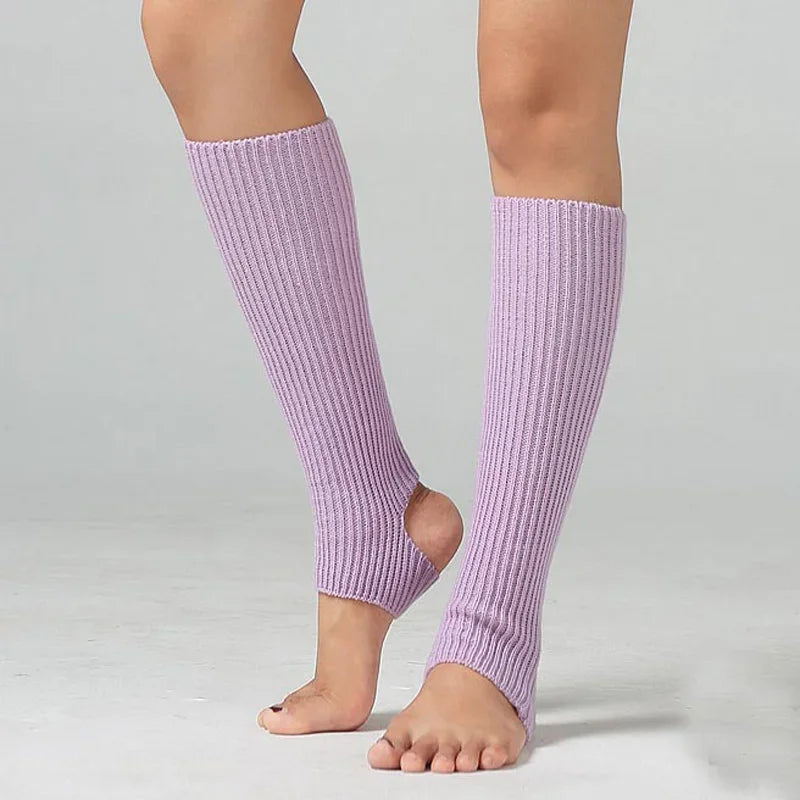 Children Adult Latin Dance Leg Cover Knitted Sports