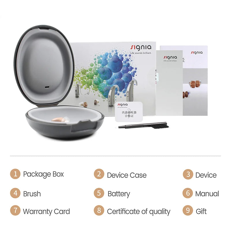 SIEMENS Sub Brand Signia Invisible Hearing Aids Nano