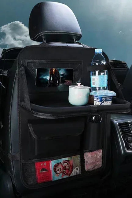 Car Accessories Universal Car Seats Organizer with Tray