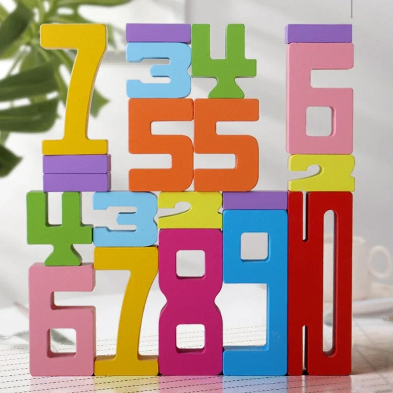 3D Digital Puzzle Number Building Block Set Baby