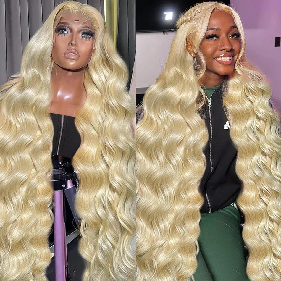 613 Lace Frontal Wig 13x6 Honey Blonde Body