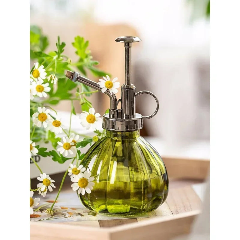 New Embossed Glass Air Pressure Gardening Special Retro