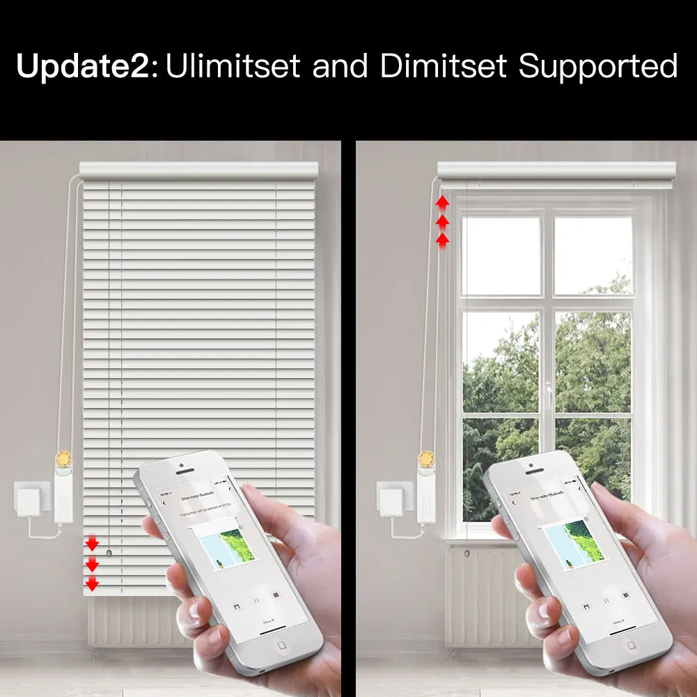 MOES New ZigBee Smart DIY Motorized Roller Blinds/Shades