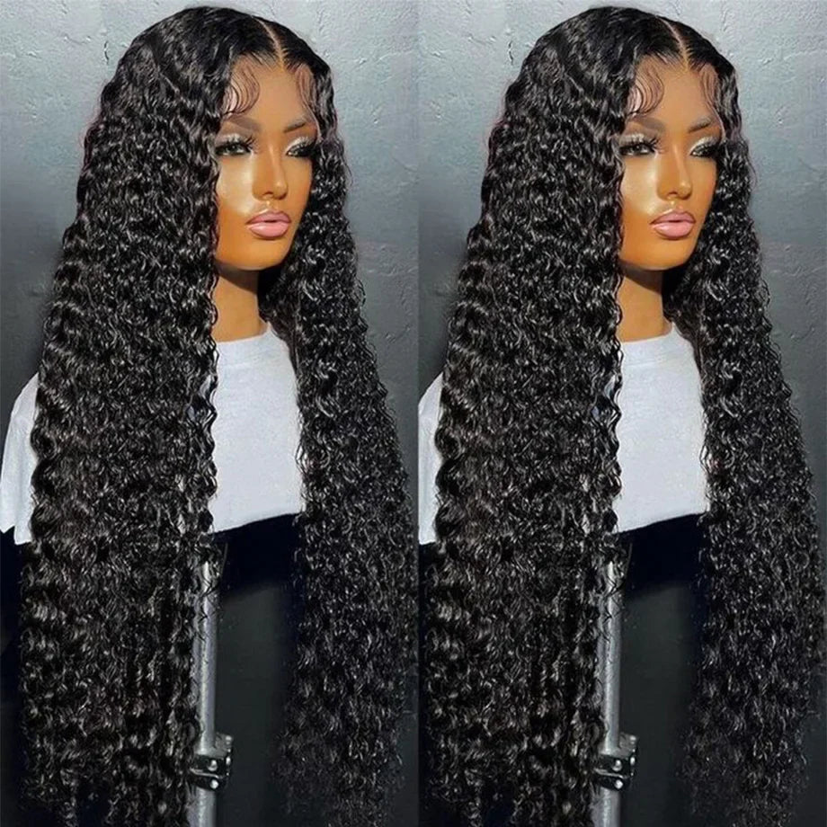 Deep Wave 13x4 Lace Front Human Hair Wigs
