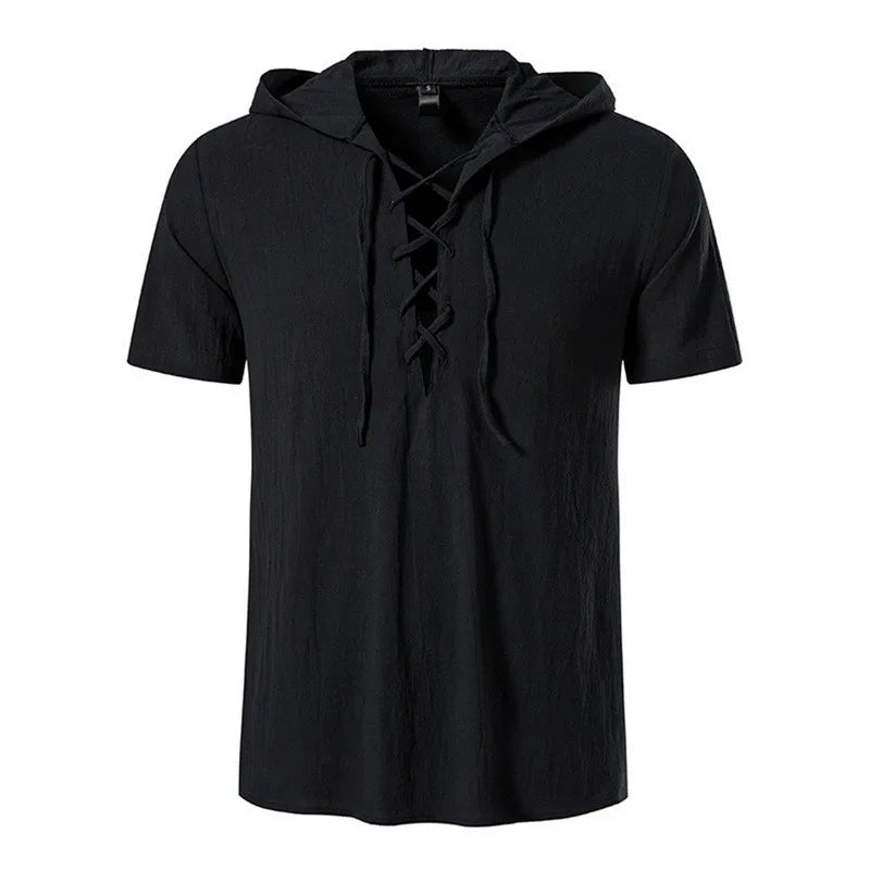 Mens Pirate Shirt Viking Retro Renaissance Medieval Gothic