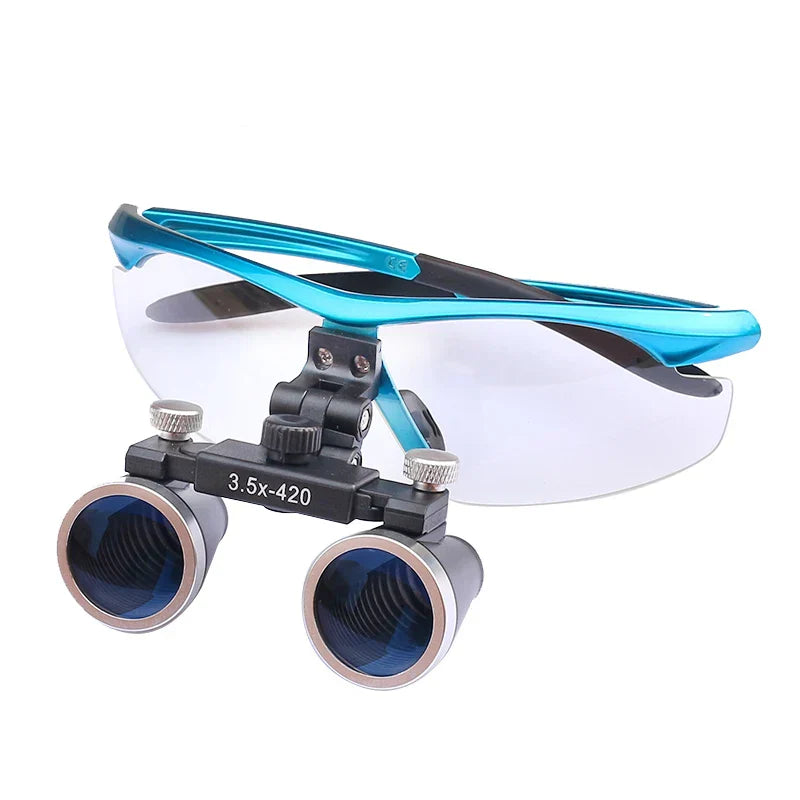 Head Wearing Dental Loupe Ultralight Binocular Magnifier Dentist