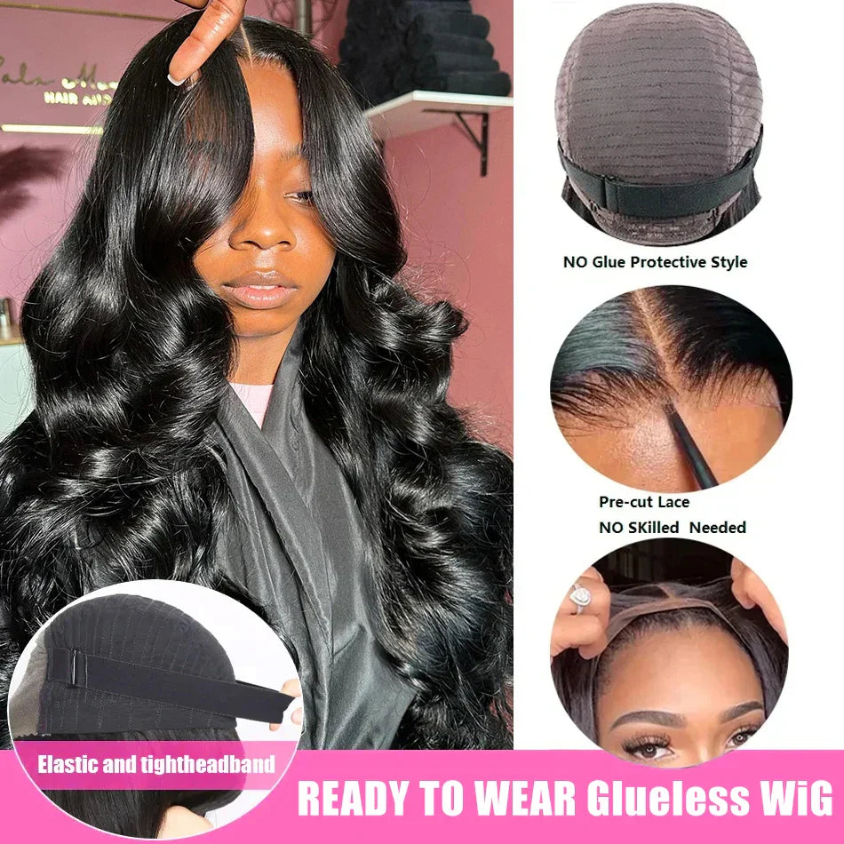 Luvin 250% Body Wave 13x6 Lace Frontal Wigs