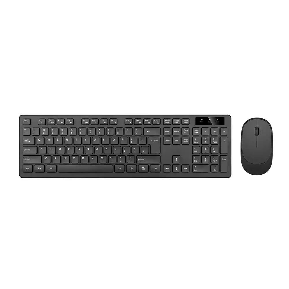 Bluetooth-compatible 2.4G Wireless Keyboard Mouse Combo Protable Mini