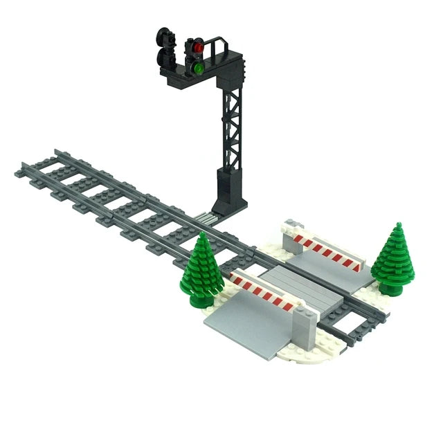 City Train Tracks Forked Flexible Railway Bridge Rail
