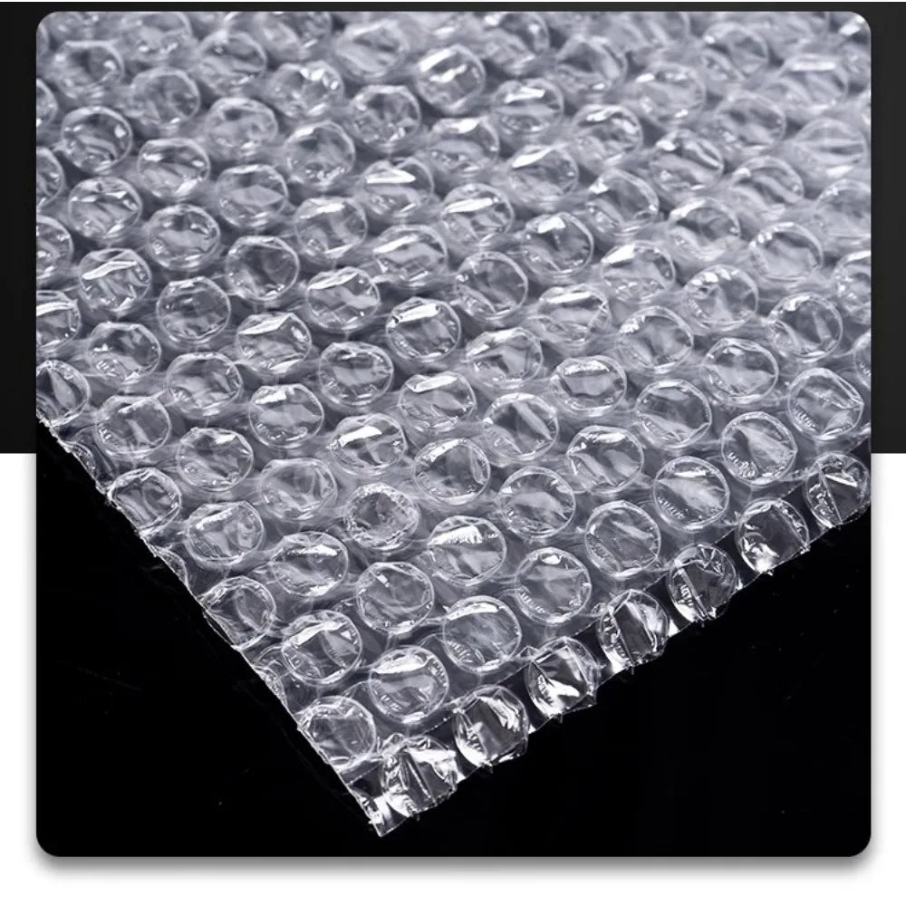 50pcs 10x20cm Plastic Wrap Envelope White Bubble Packing