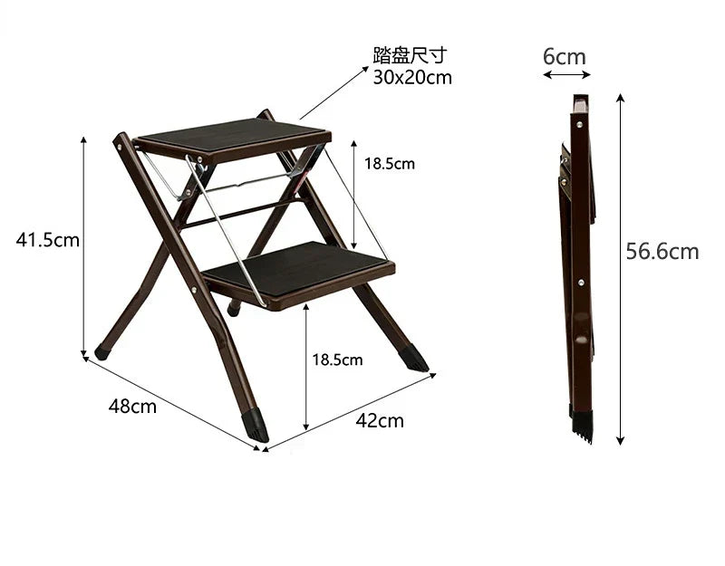 Folding Step Stool Thickened Household Kitchen Ladder Stool