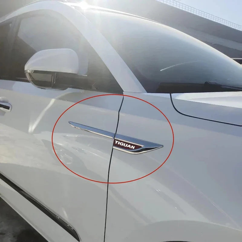 2pcs car accessory Side Doors Blade car stickers