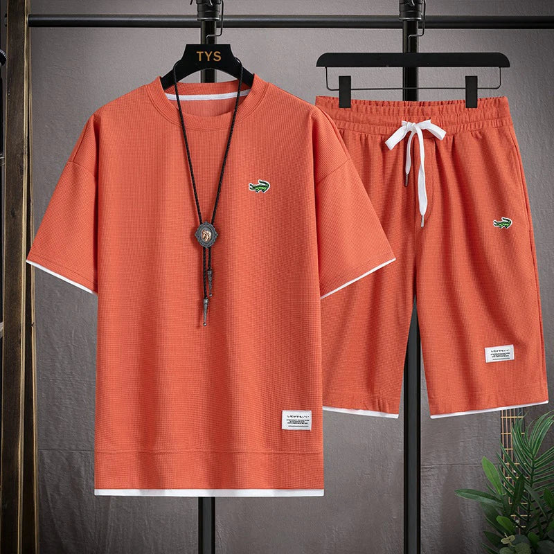 Quick Dry Men's Sports Suit Summer New Men's