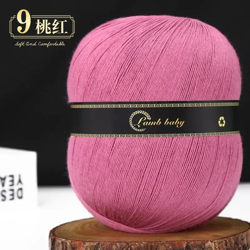 150g Solid Color Silk Cotton Yarn Soft Yarn