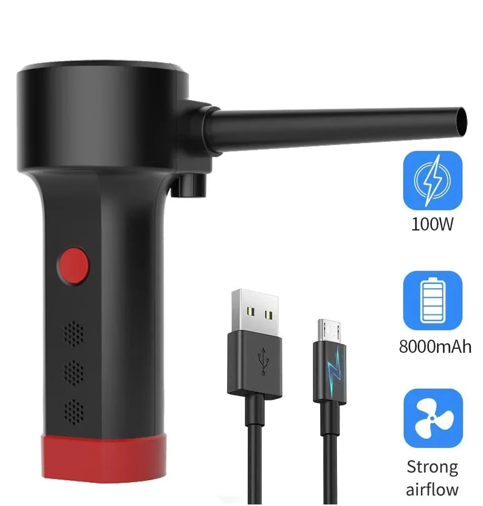 500W Electric Compressed Air Duster Air Blower for